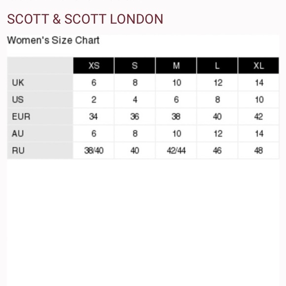 Scott & Scott London Lola Cashmere V-neck Sweater NWT - Picture 10 of 10